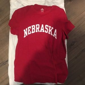 Red Nebraska tshirt